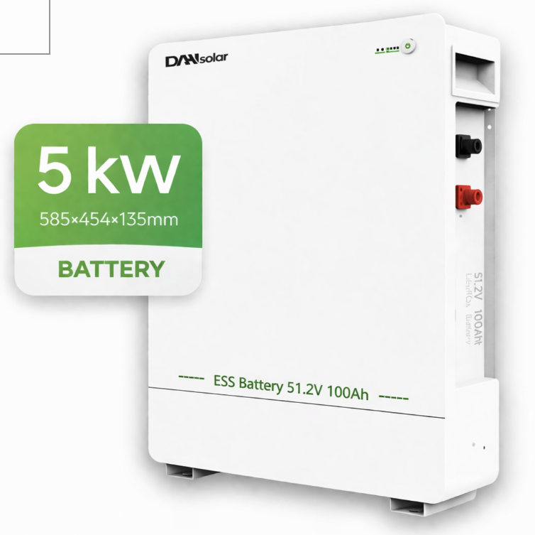 Acumulator DAH LiFePO₄ 5 kWh
